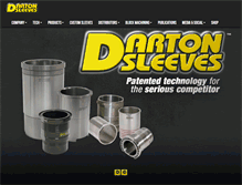 Tablet Screenshot of dartonsleeves.com
